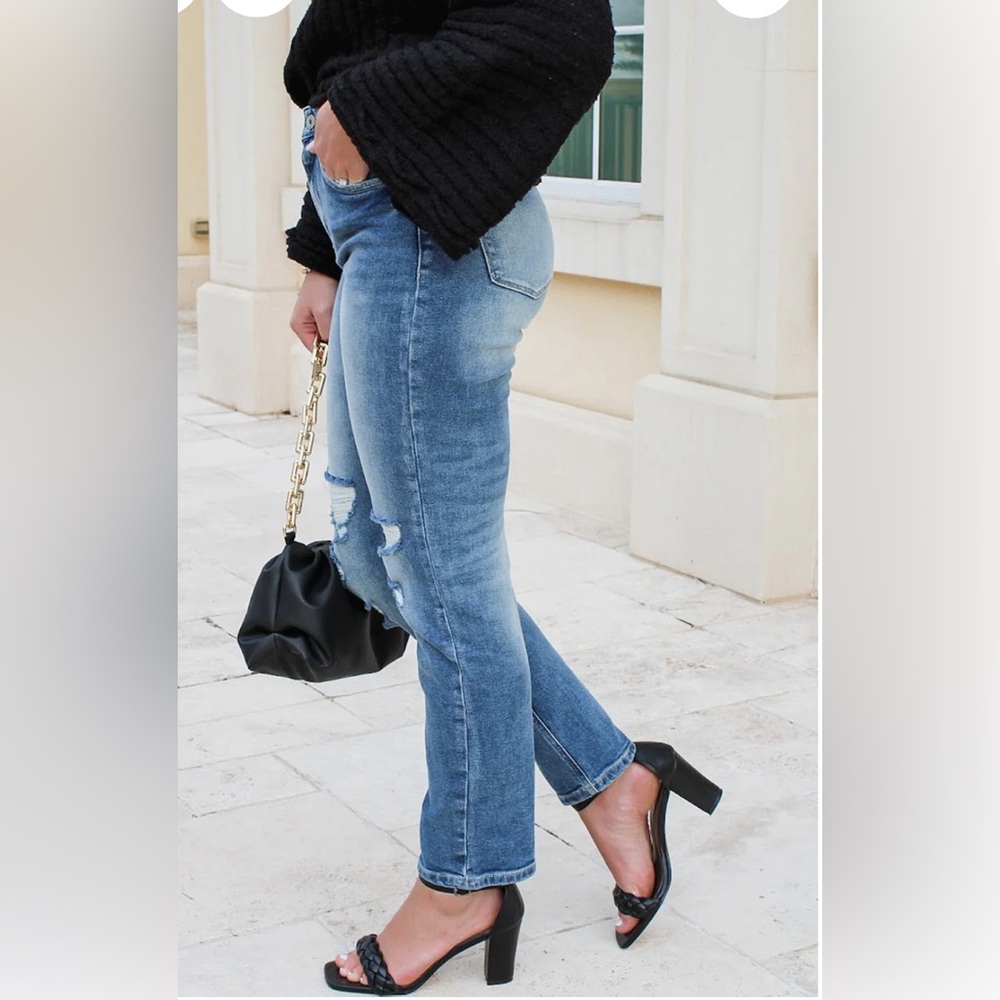 Kancan Jeans 31‎ High Rise Distressed Style 118997